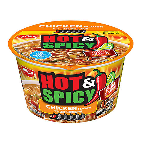 Nissin Hot & Spicy Chicken Bowl