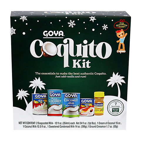 Goya Coquito Holiday Eggnog Cocktail Kit