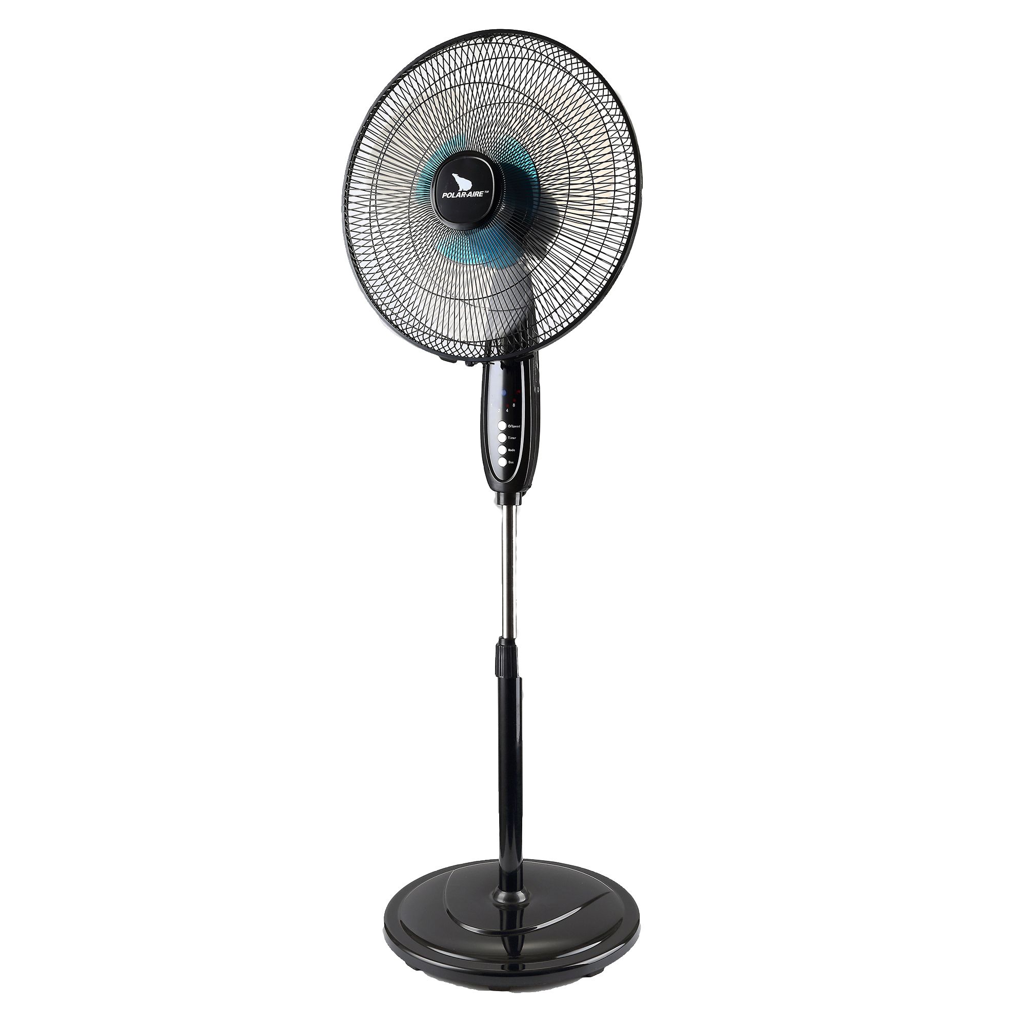 16 Stand Fan with Remote (Black)