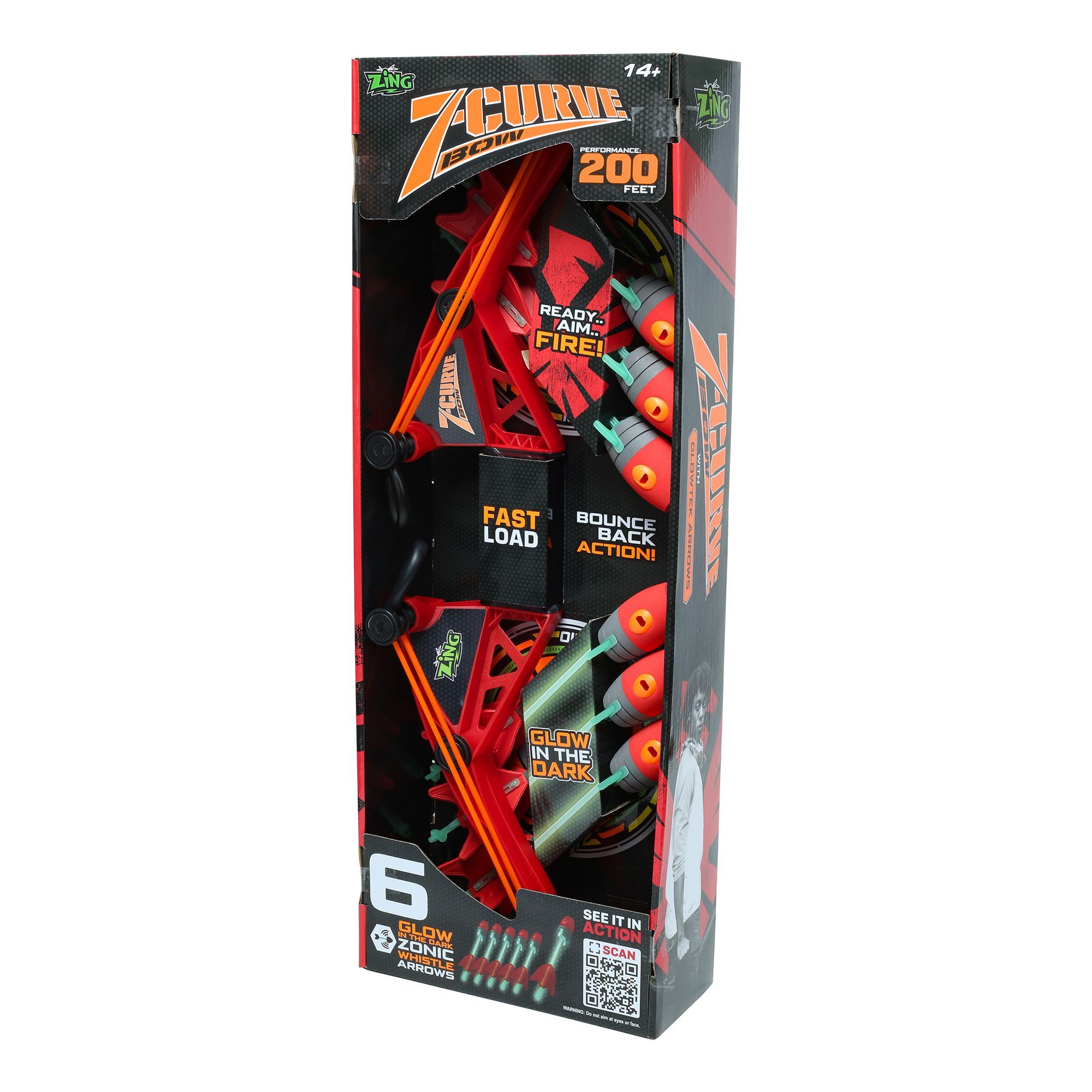 Zing Z-Curve Bow with Arrows
