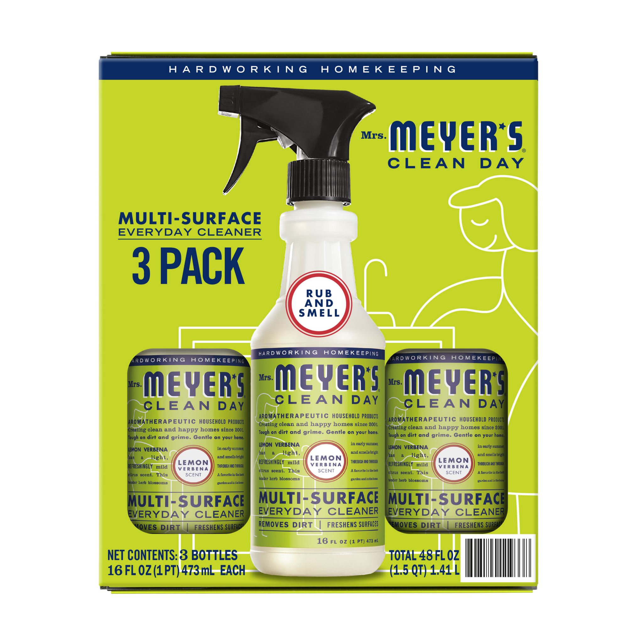  Mrs. Meyer's All-Purpose Cleaner Spray, Lemon Verbena