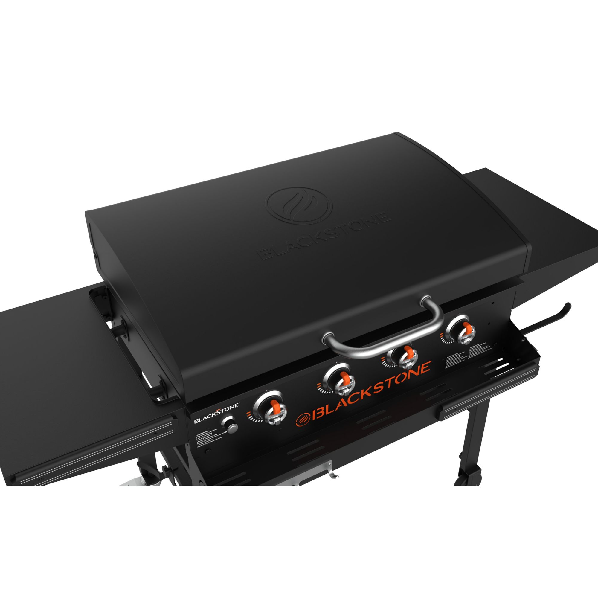 Blackstone 36 Griddle with Integrated Hood Dual Horizontal Folding Shelves Fron