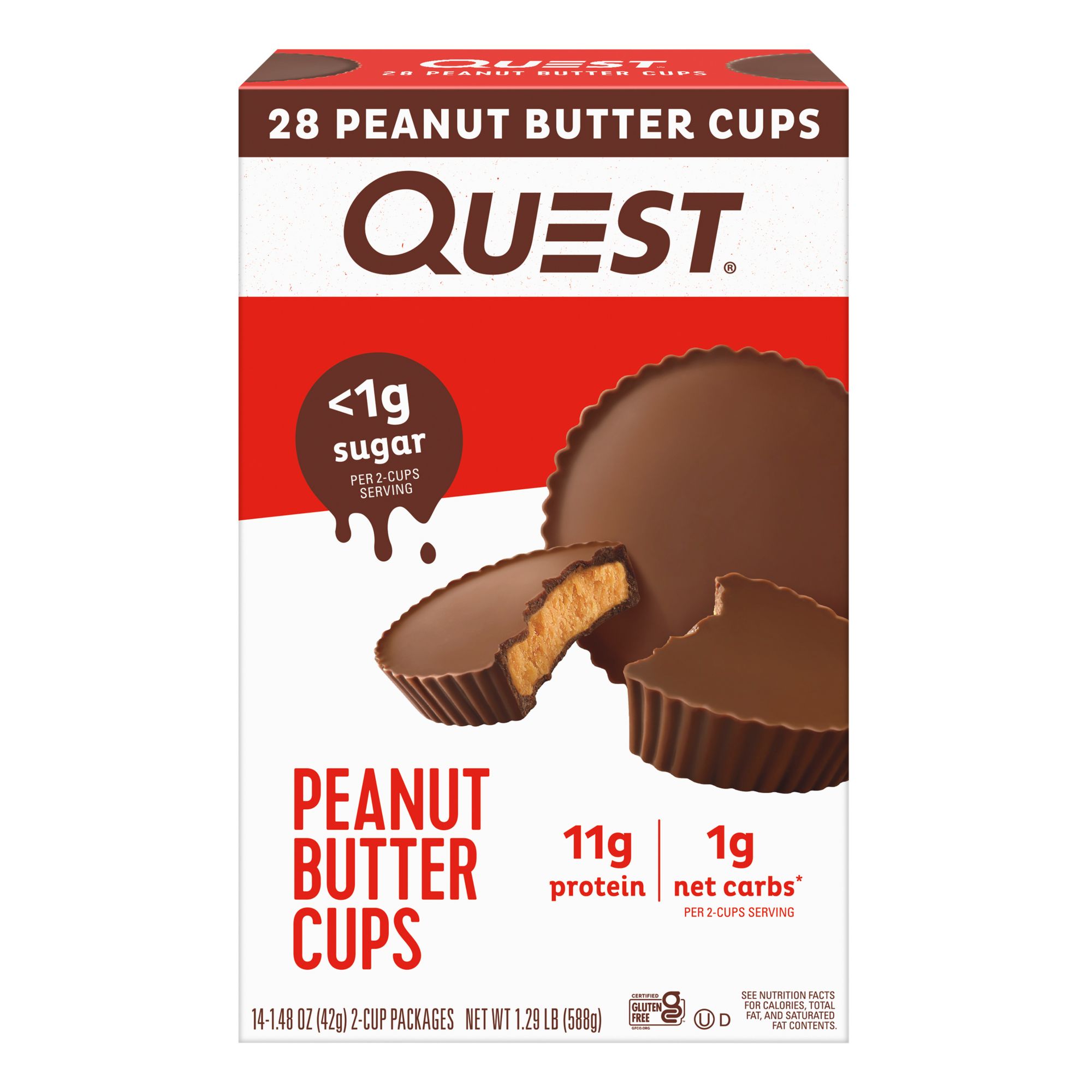 Quest Peanut Butter Cups, 28 Ct.