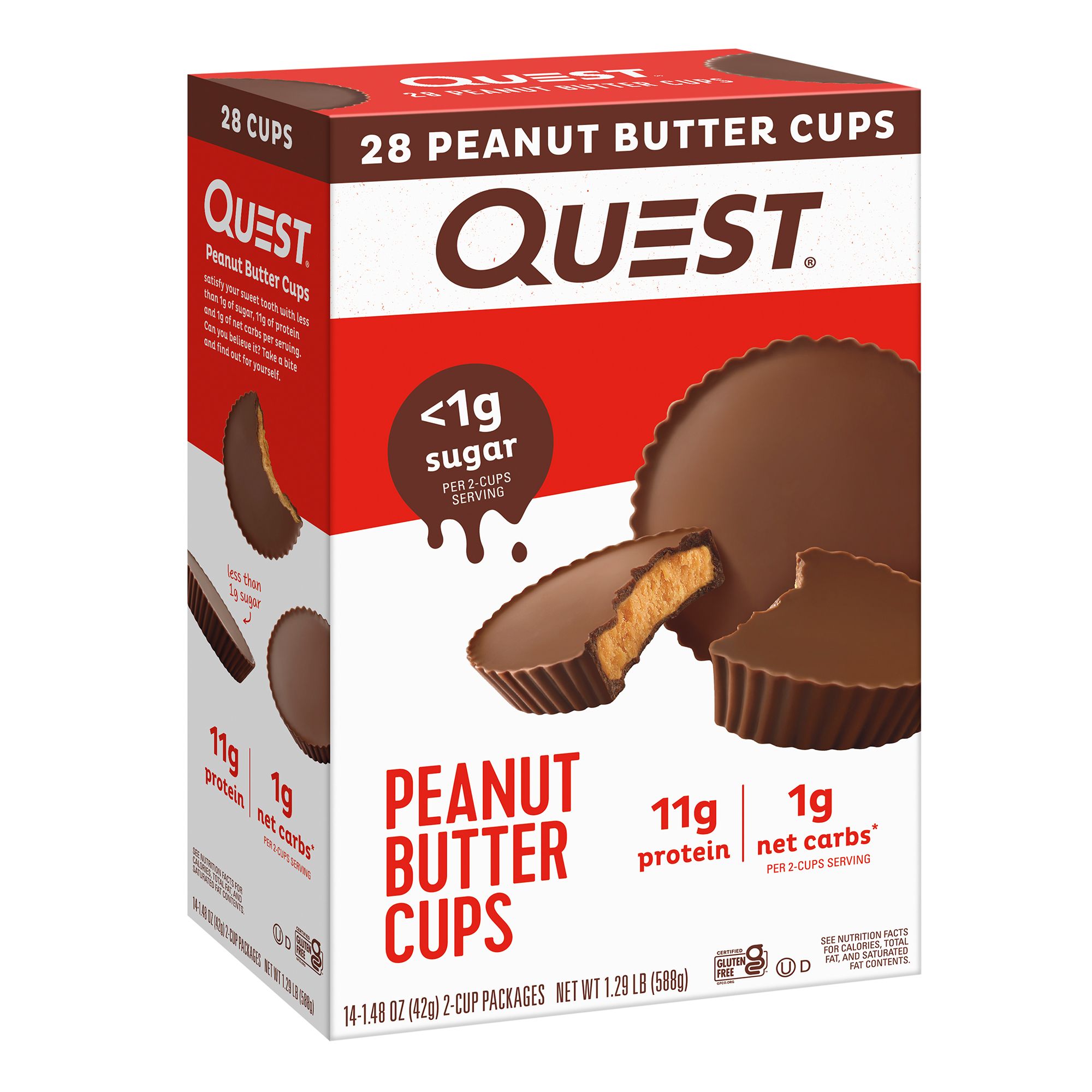 Quest Peanut Butter Cups, 28 ct.