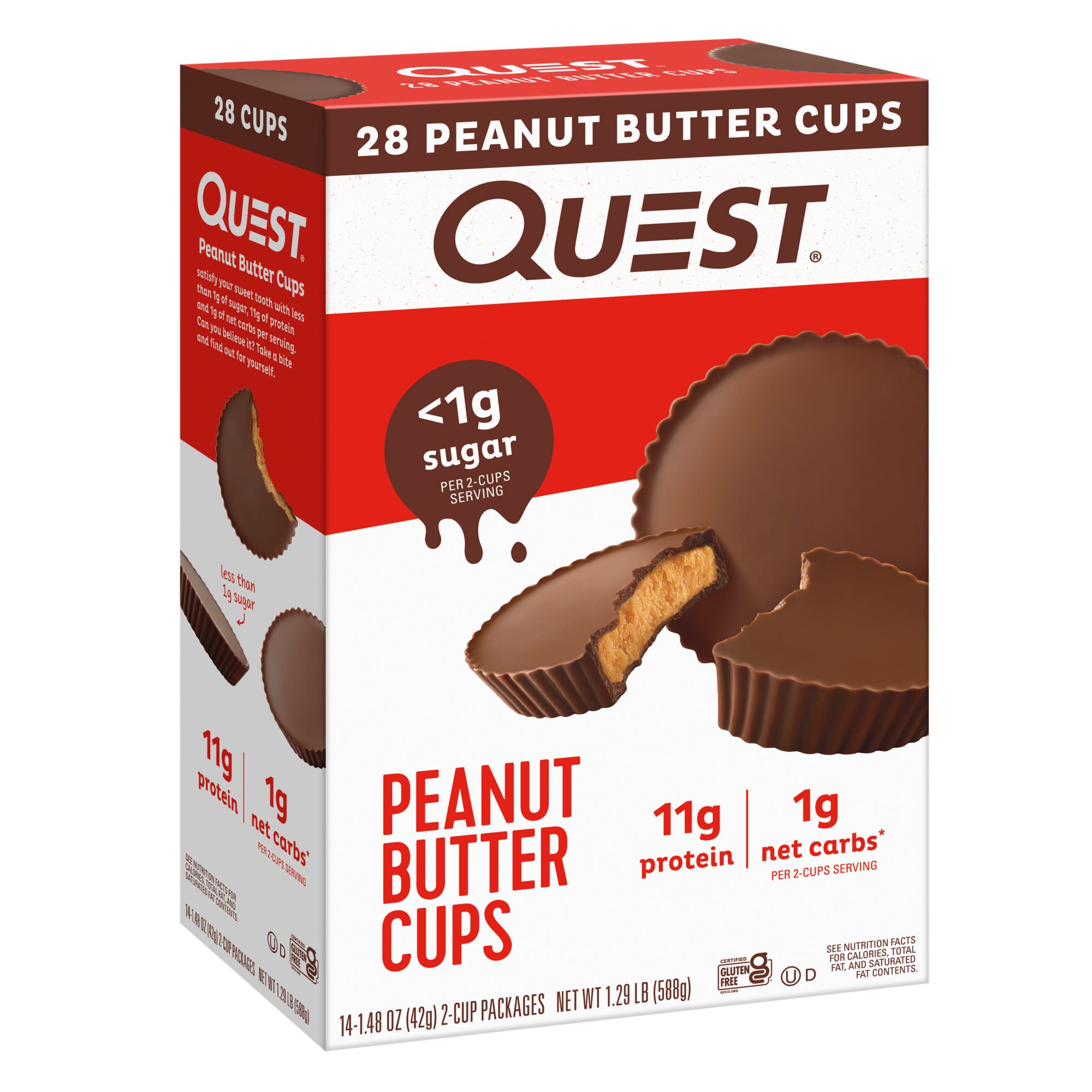 Quest Peanut Butter Cups - 12 pack, 1.48 oz