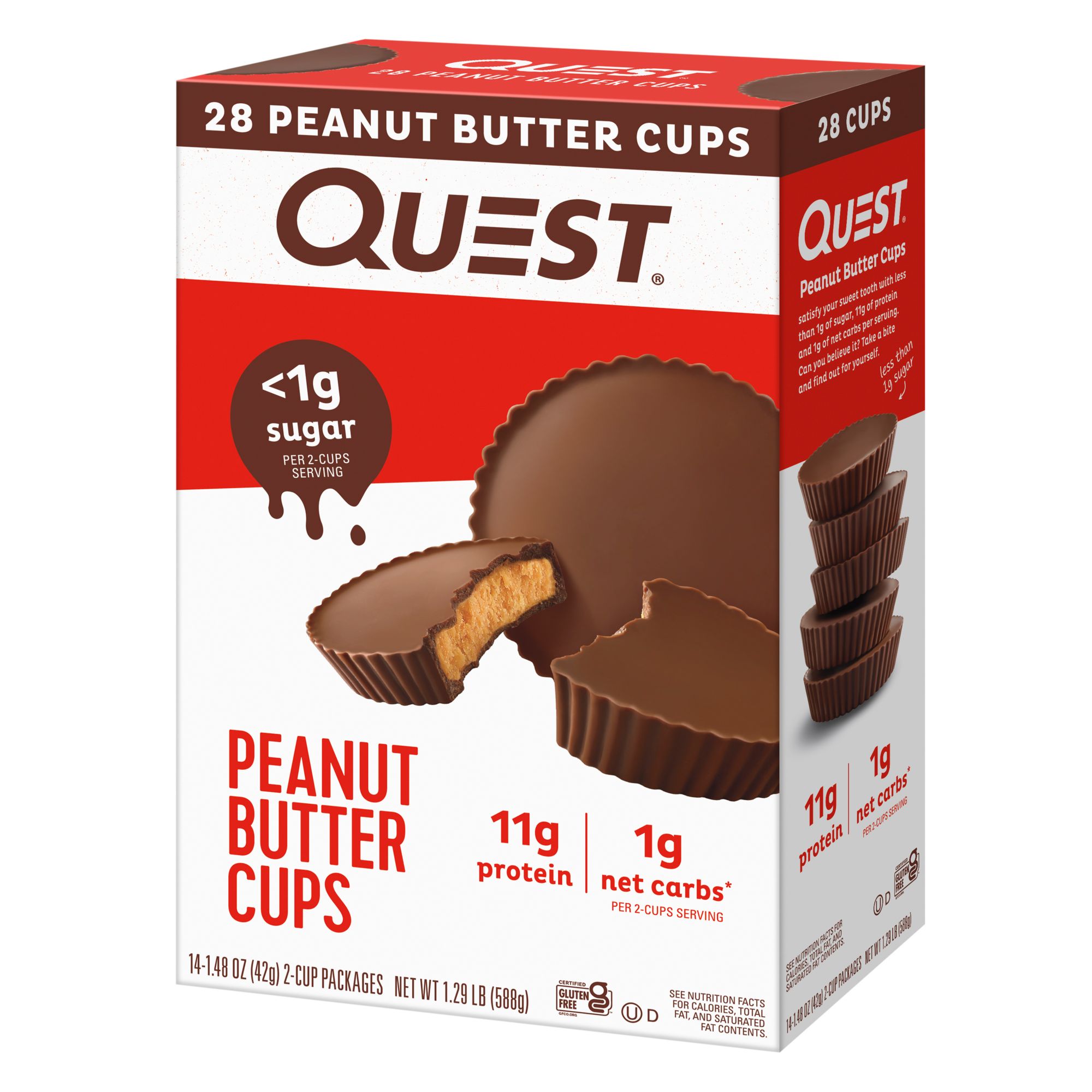 Quest Peanut Butter Cups - 12 pack, 1.48 oz