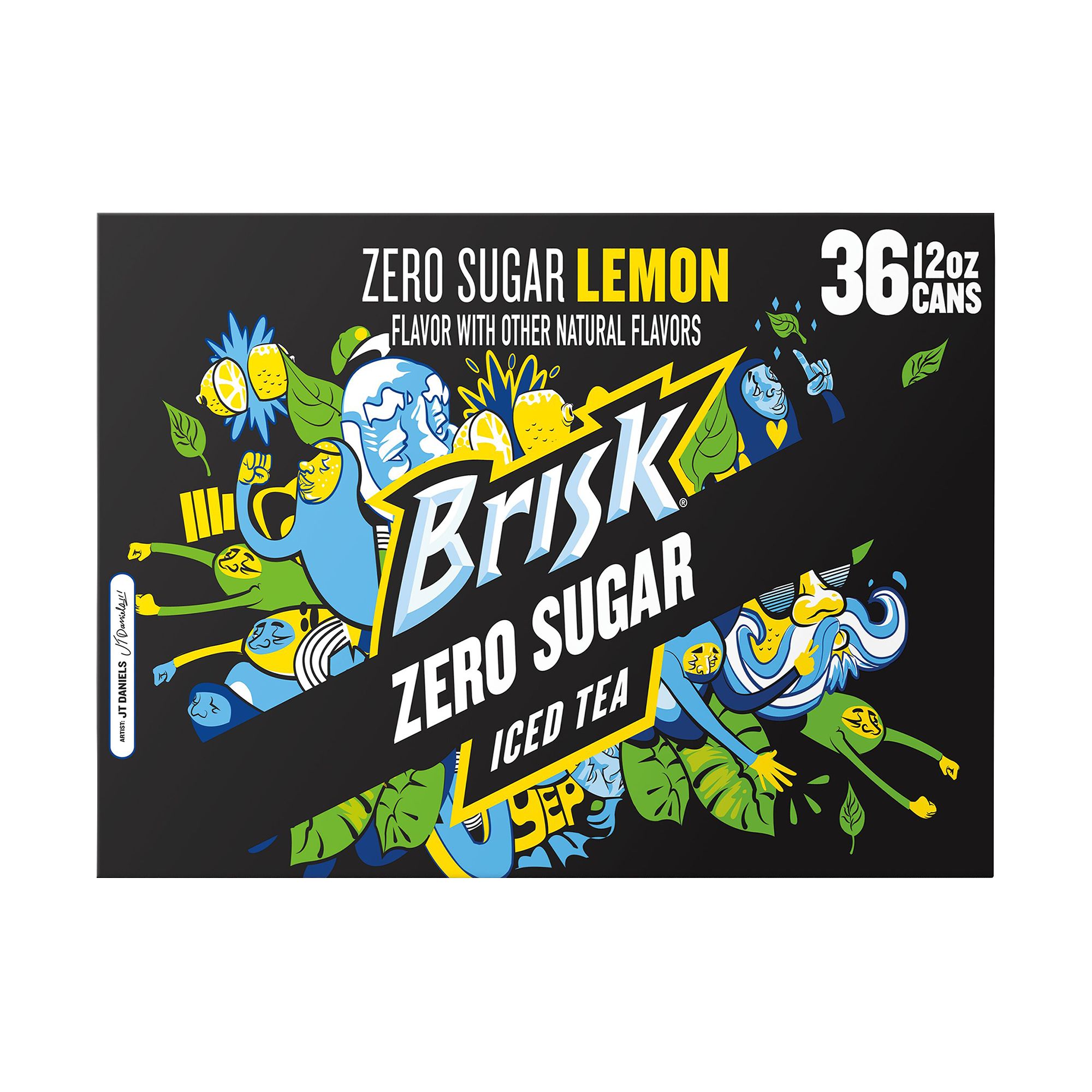 Brisk Iced Tea, Lemon, 12 fl oz, 36 ct