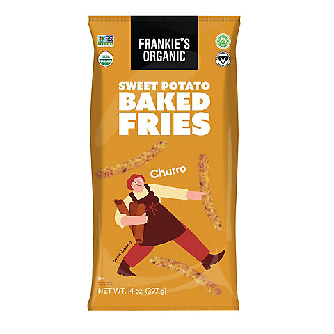 Frankie's Organic Sweet Potato Fries, Churro Flavor, 14 oz.