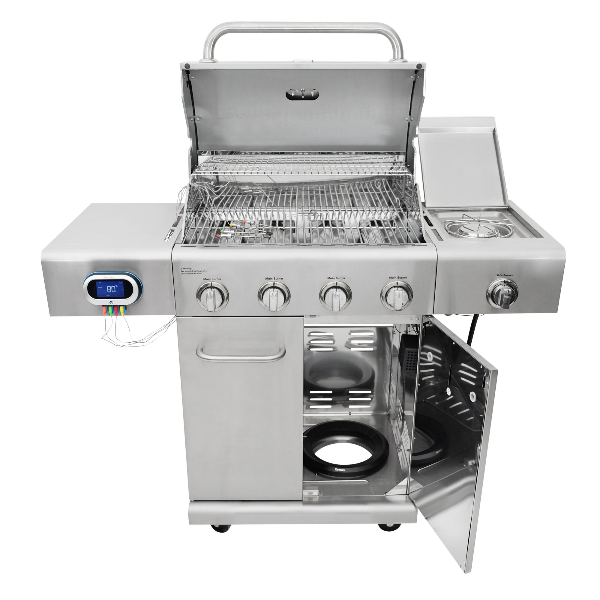 Kenmore 4 Burner plus Searing Side Burner Grill - On Sale - Bed Bath &  Beyond - 31300237