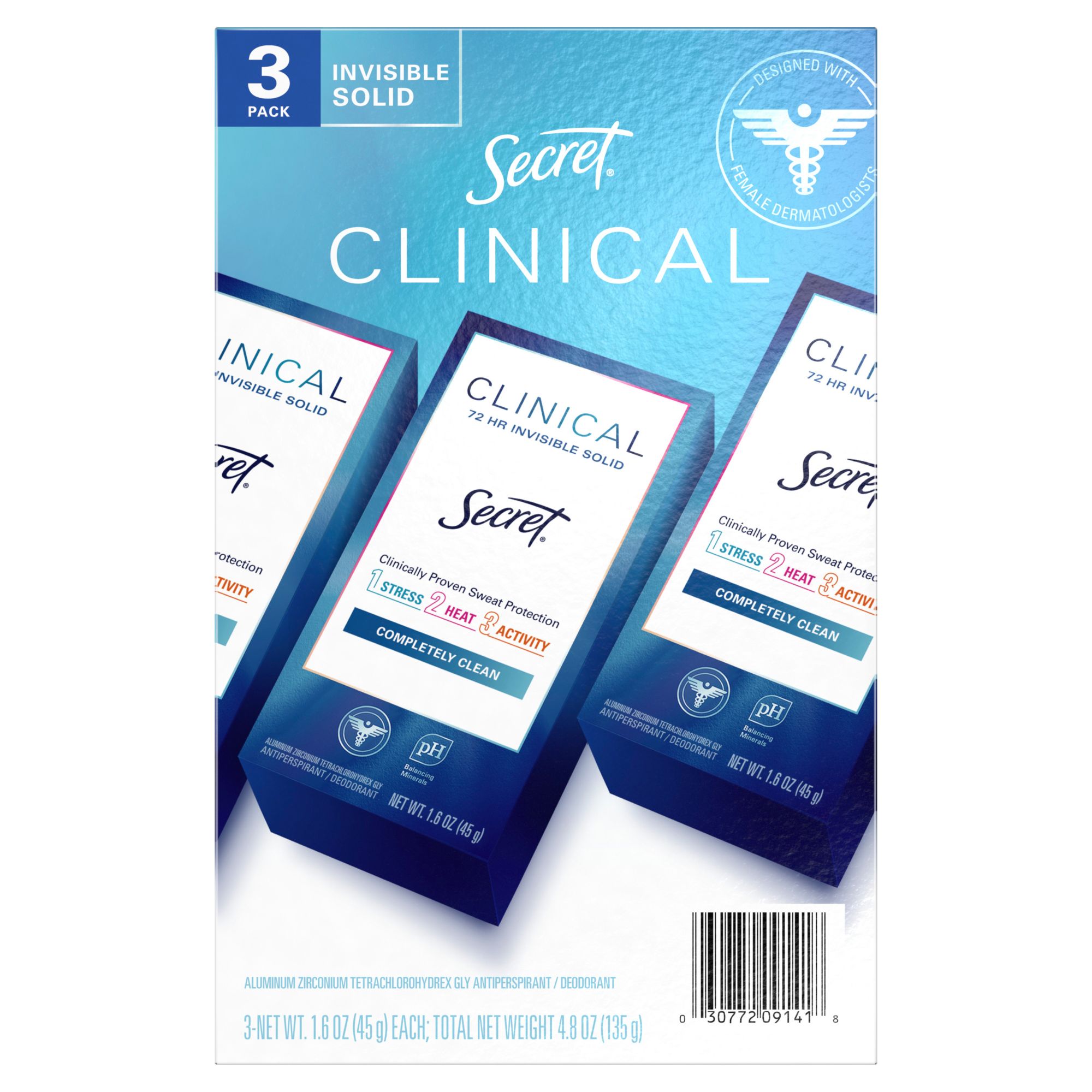 Secret Clinical Strength Soft Antiperspirant and Deodorant - BJs Club