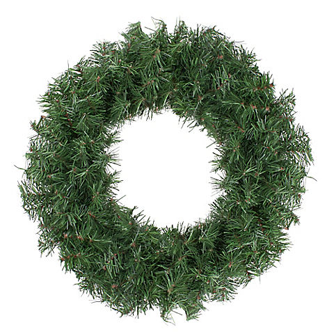 Northlight 18" Canadian Pine Artificial Christmas Wreath