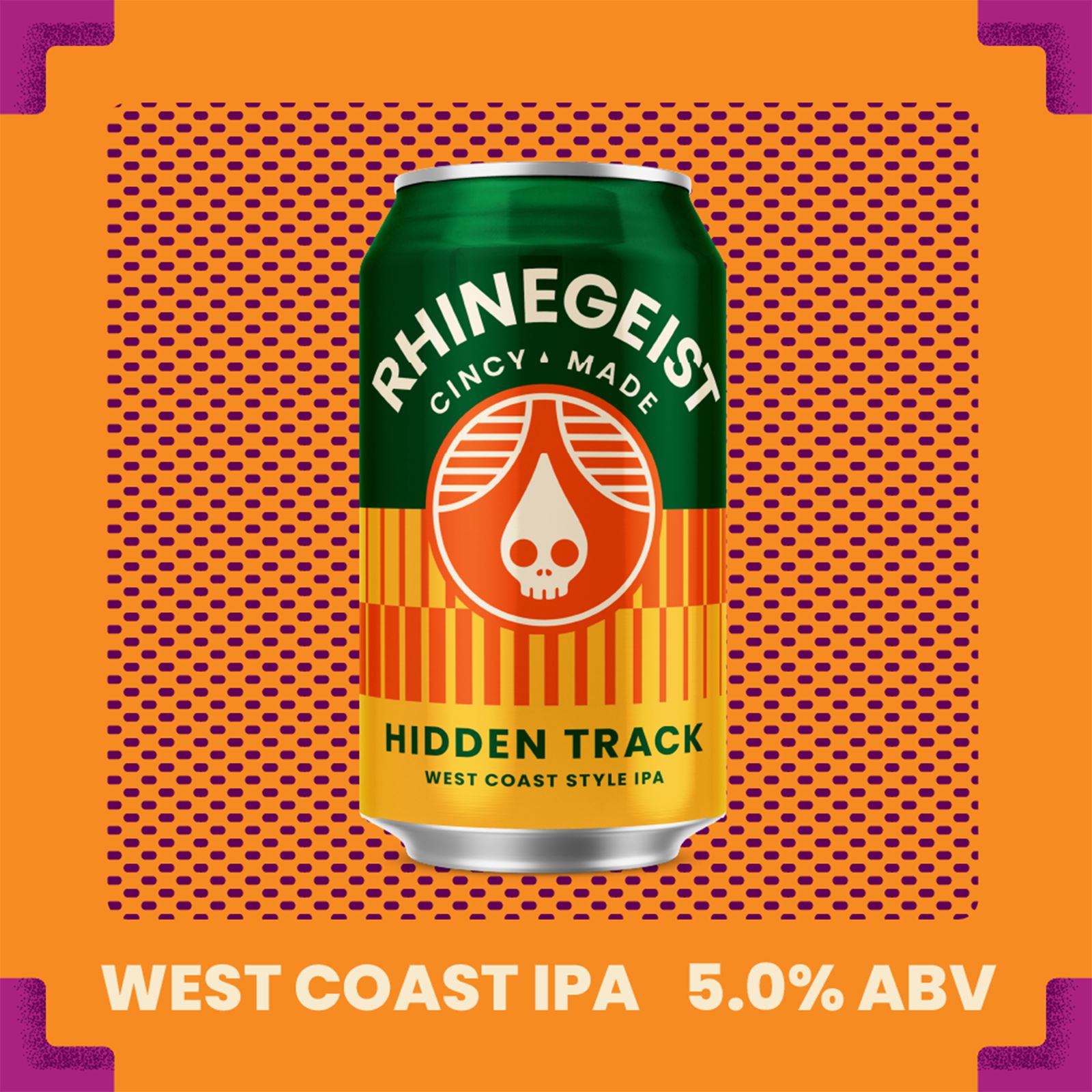 Rhinegeist Hop Box Variety Pack, Cans, 7.2% ABV, 12 pk./12 oz.