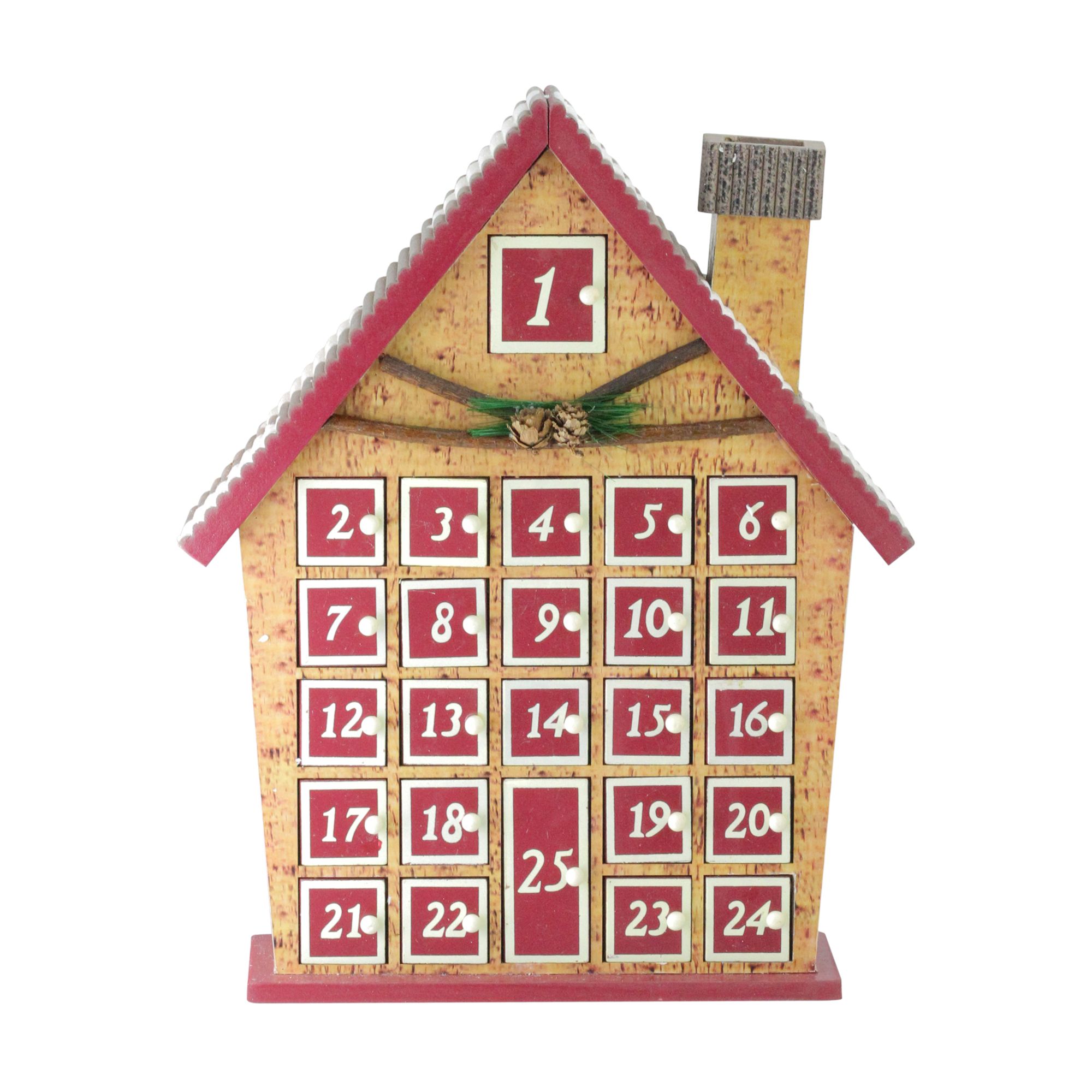 Northlight 15 quot House Advent Calendar BJs Wholesale Club