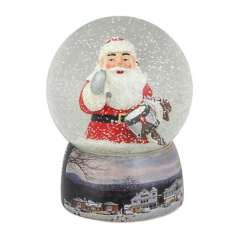 Northlight 6.5" Norman Rockwell 'A Drum For Tommy' Christmas Snow Globe