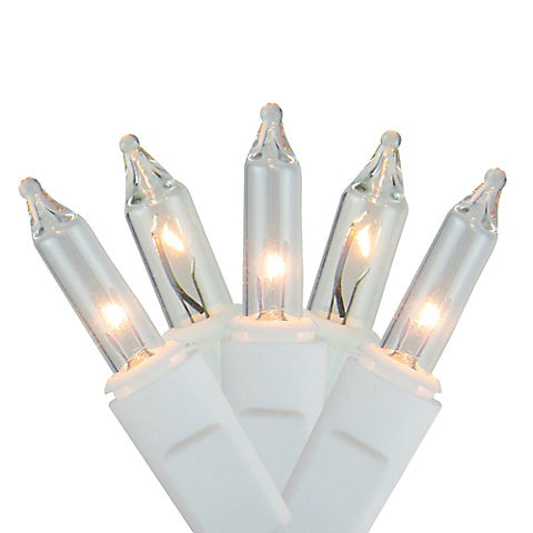 Northlight 8.5' 300-Ct. Icicle Christmas Lights - Clear with White Wire