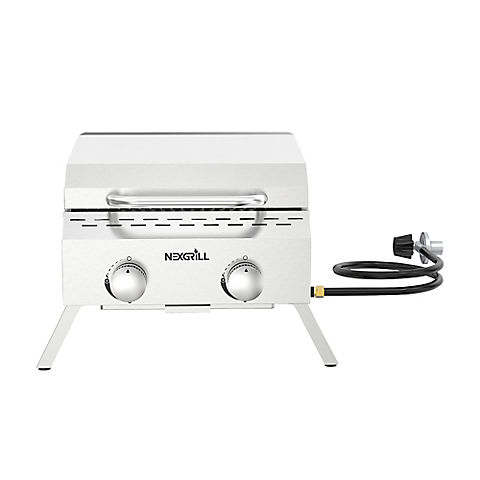 Nexgrill 2-Burner Propane Tabletop Grill with Cover Included