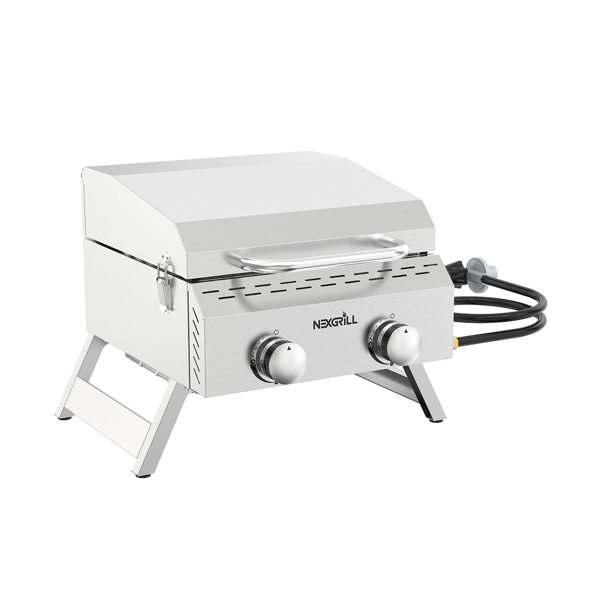 Nexgrill 2-Burner Propane Tabletop Grill with Cover Included