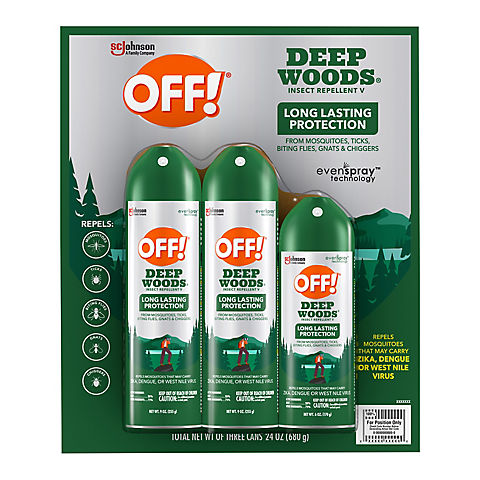 OFF! Deep Woods Insect Repellent Combo Pack