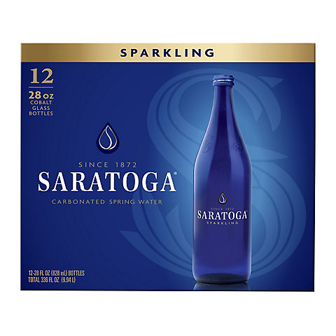 Saratoga Sparkling Spring Water, 12 pk./28 fl. oz.