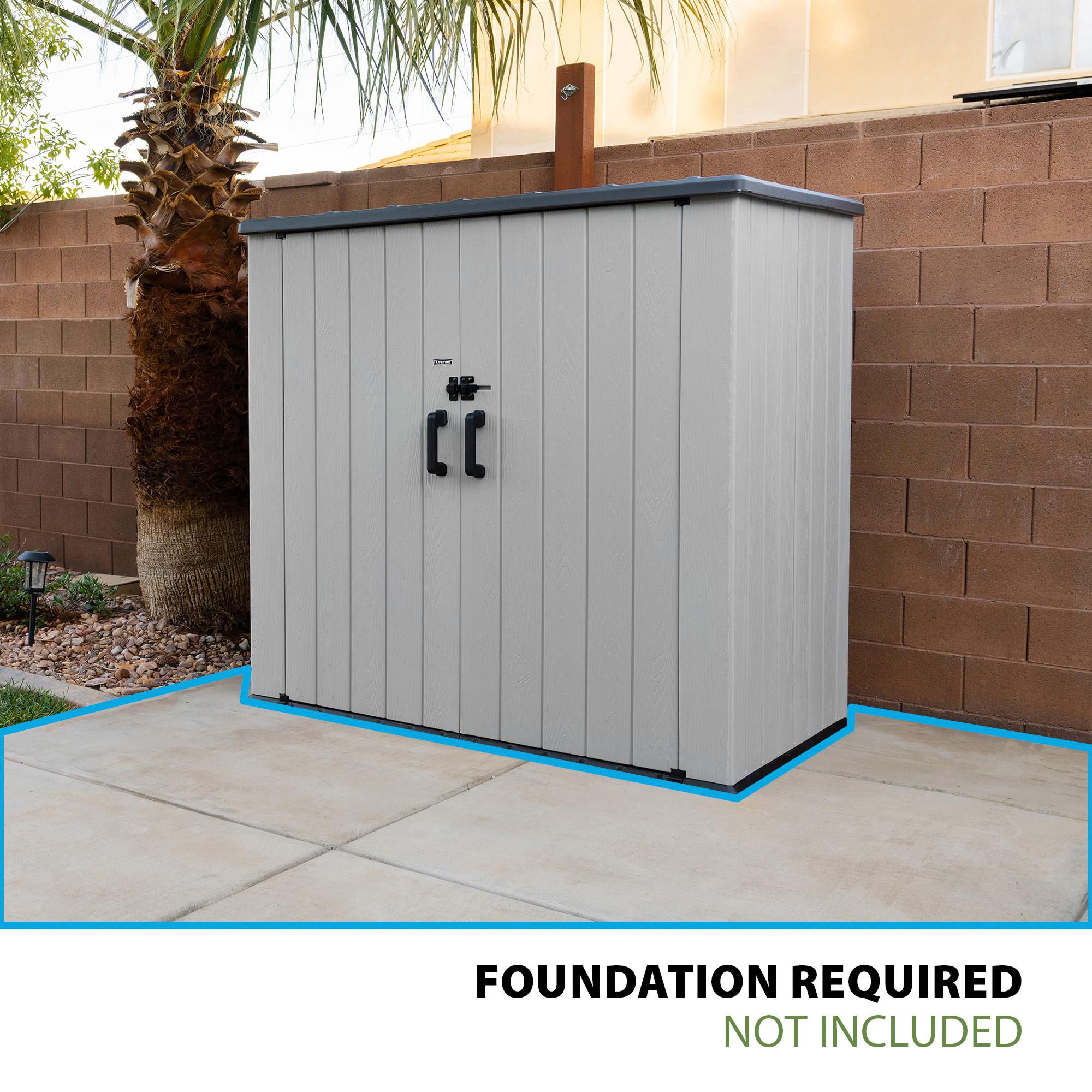 Lifetime Utility Shed, 105.9 Cubic Feet