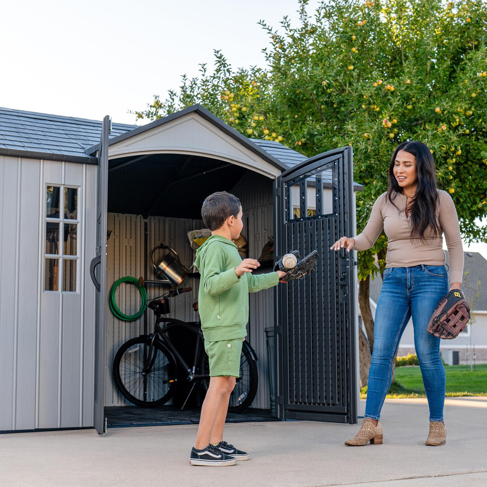 Lifetime 10' x 8' Outdoor Storage Shed | BJ's Wholesale Club