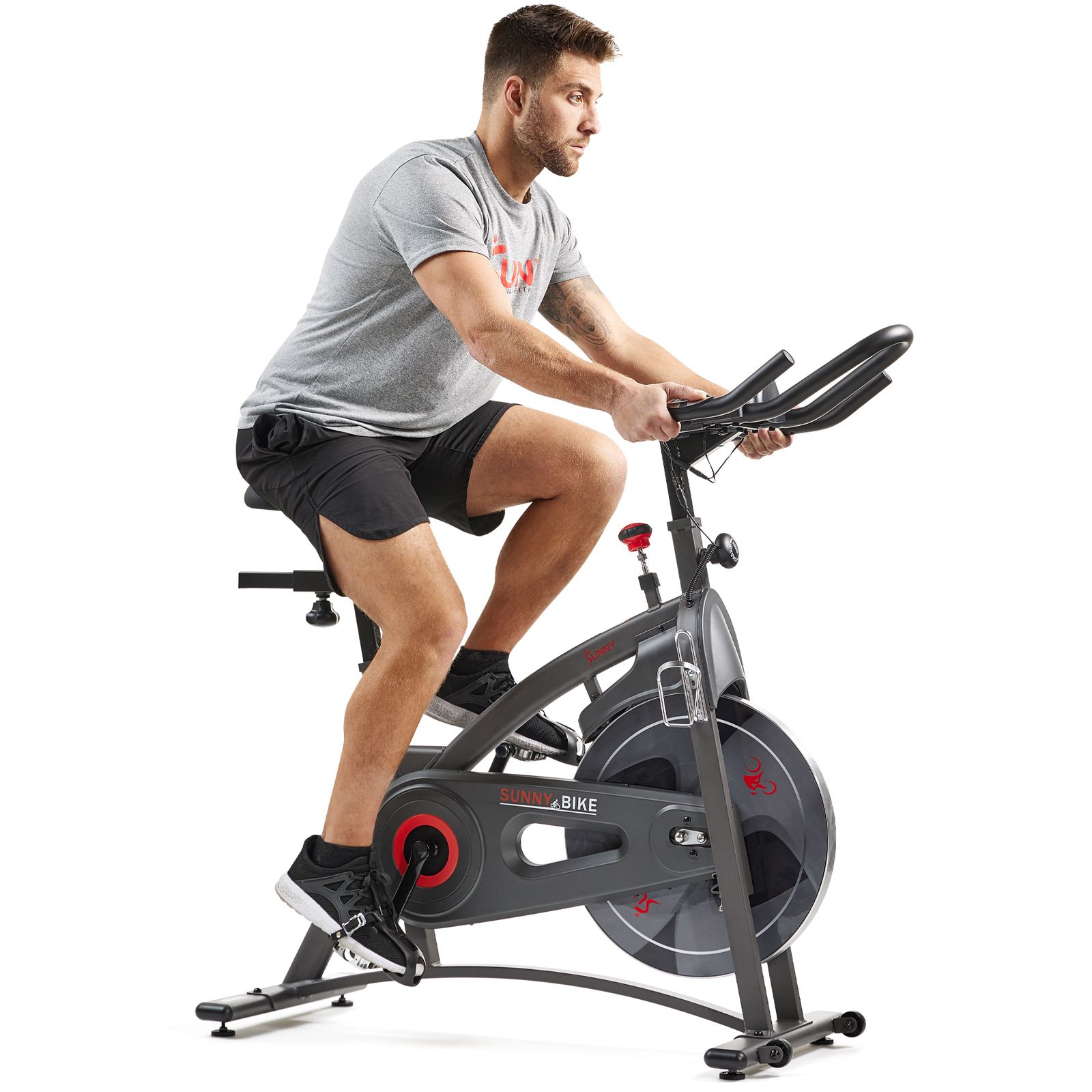 Sunny Health Fitness SF B1877 Premium Indoor Cycling Bike BJ s