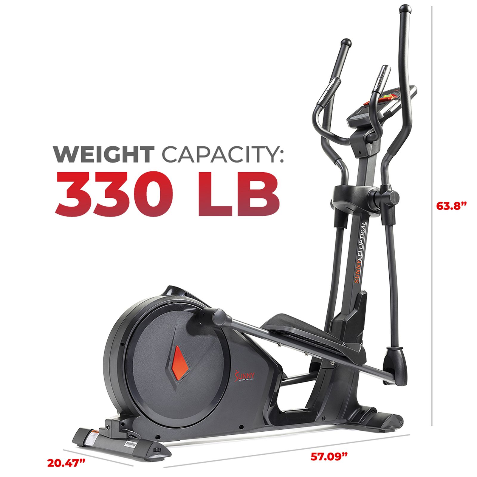 Sunny health & fitness best sale elliptical machine