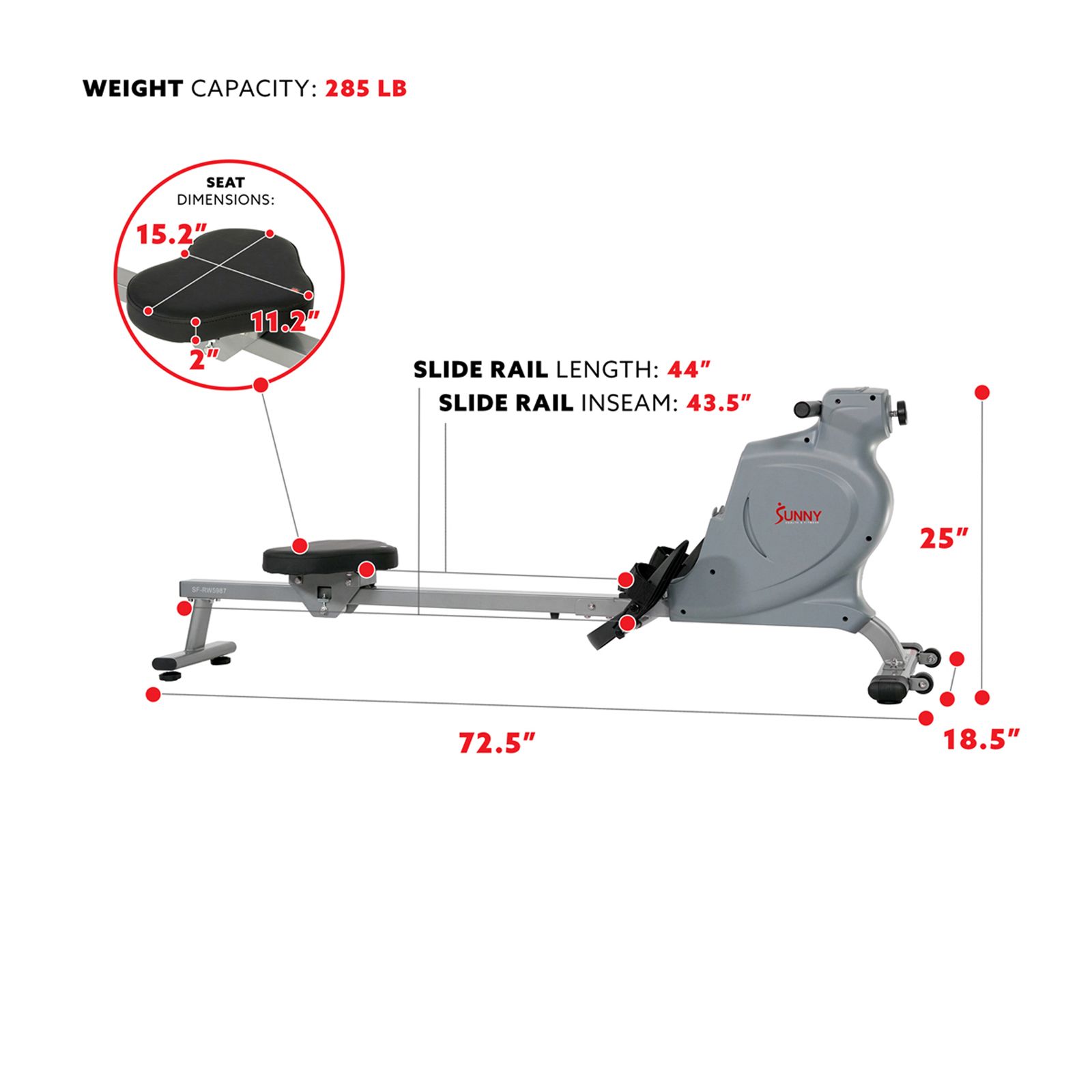 Sunny rowing online machines