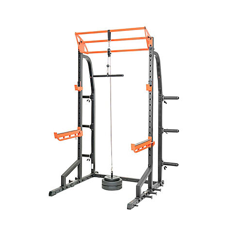 Sunny Health & Fitness SF-XFA006 Lat Pull Down Attachment for Power Racks and Cages