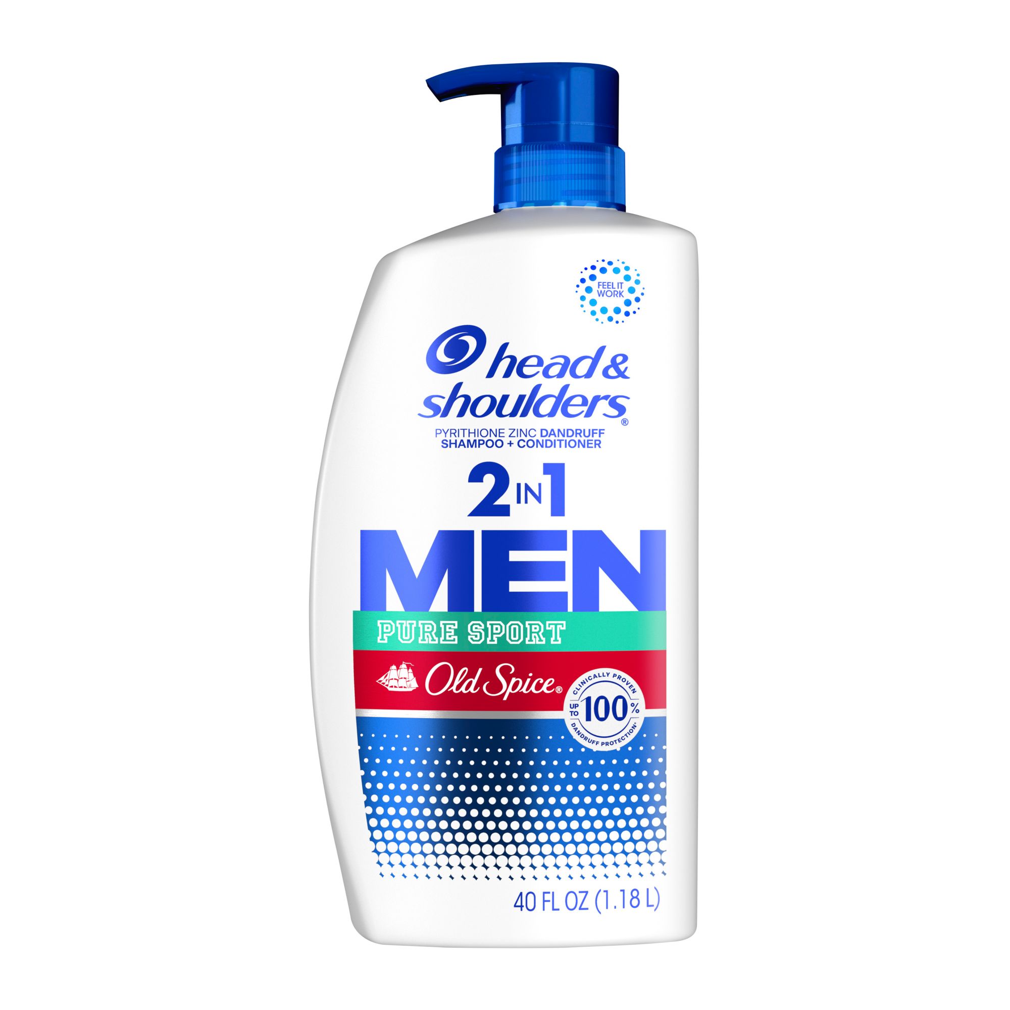 Head and Shoulders Men's 2-in-1 Dandruff Shampoo and Conditioner