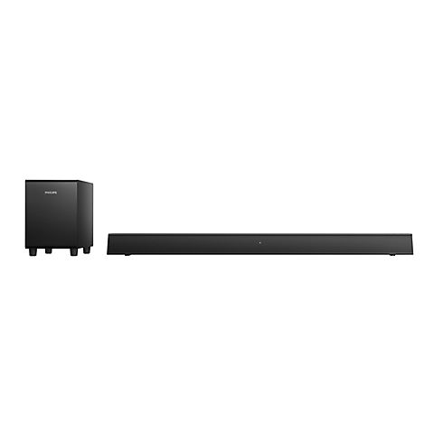 Philips B5306 2.1 Channel Soundbar Speaker with Wireless Subwoofer