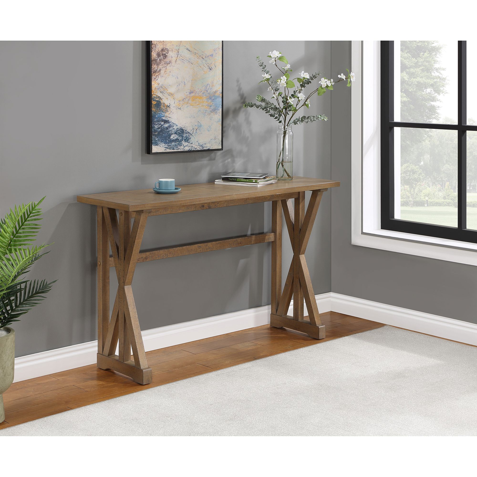 Berkley Jensen 4-Piece Trestle Dining Set