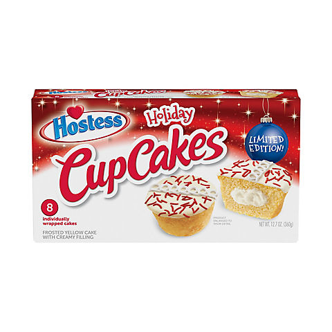 Hostess Holiday Cupcakes, 8 ct.