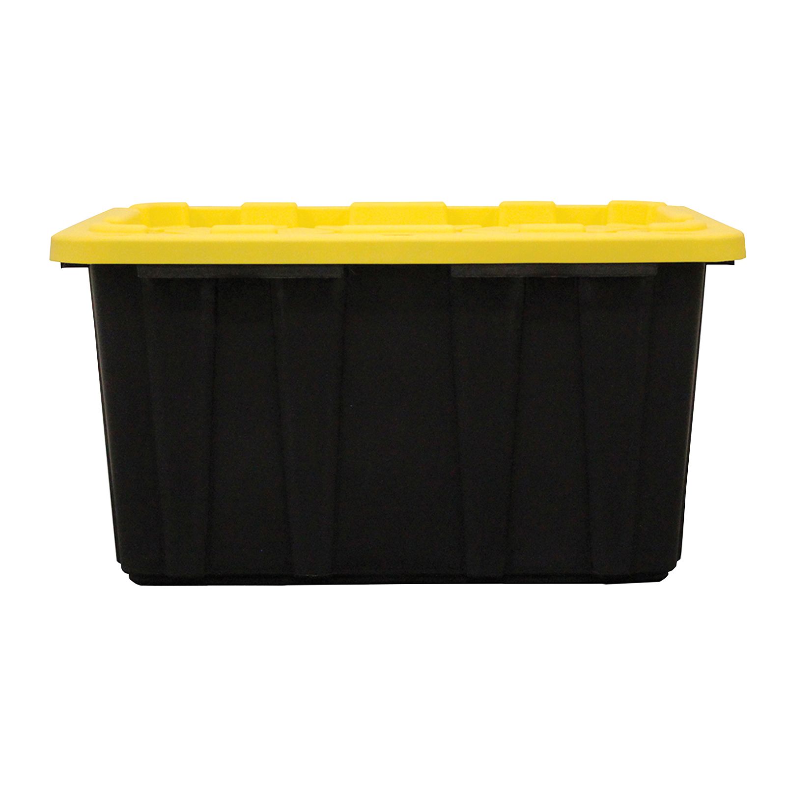 50 Gallon Tote Storage Plastic Box W/ Lid Indoor Toy Underwear