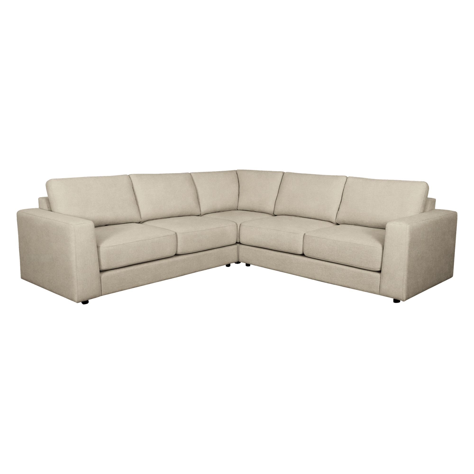 Abbyson Living Avery 3-Pc. Fabric Sectional - Sand | BJ's Wholesale Club