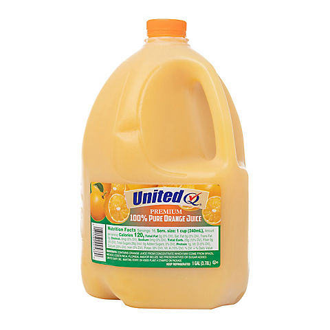 United Dairy Orange Juice, 1 gal.