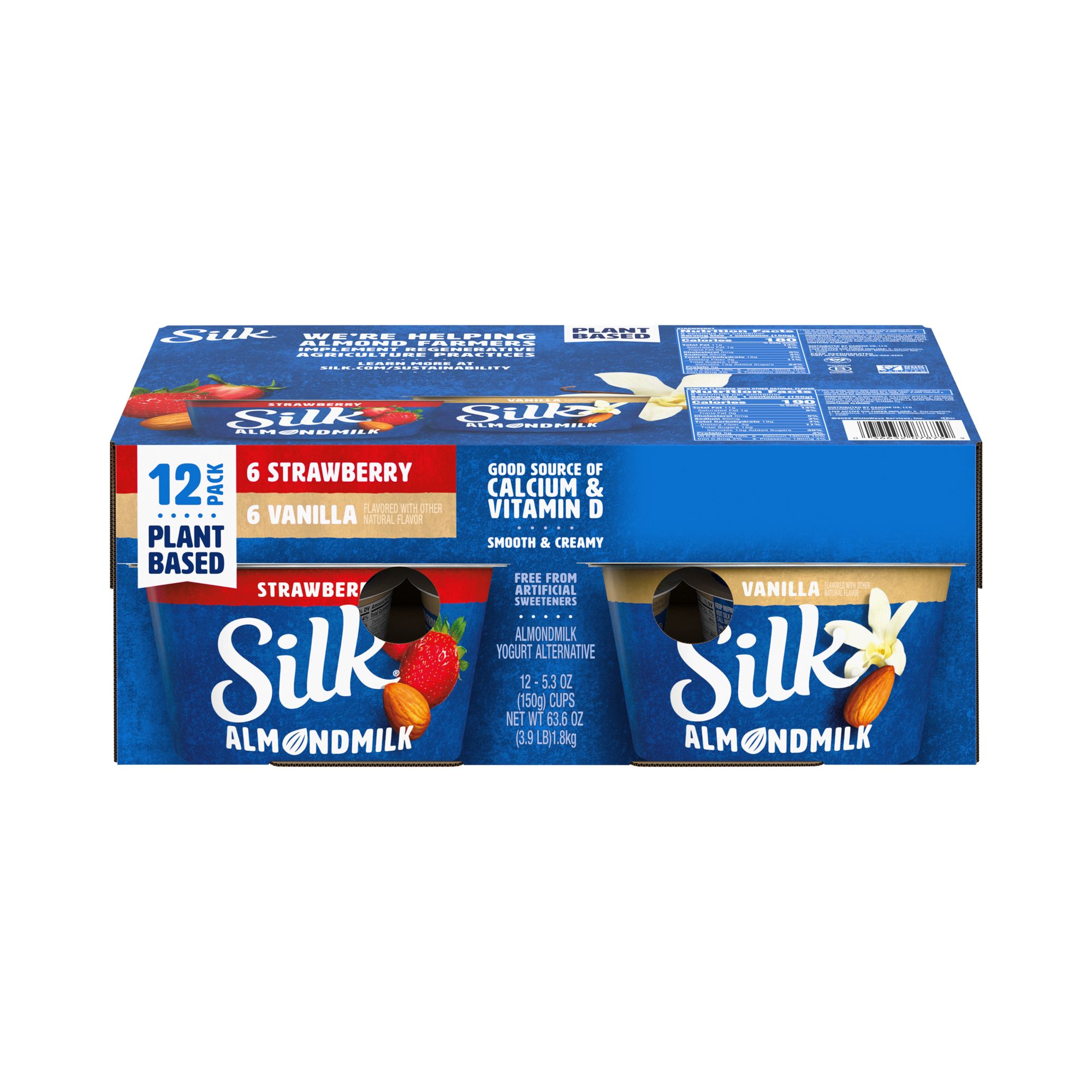 Silk Vanilla Dairy-Free Soy Creamer 16 Oz Carton