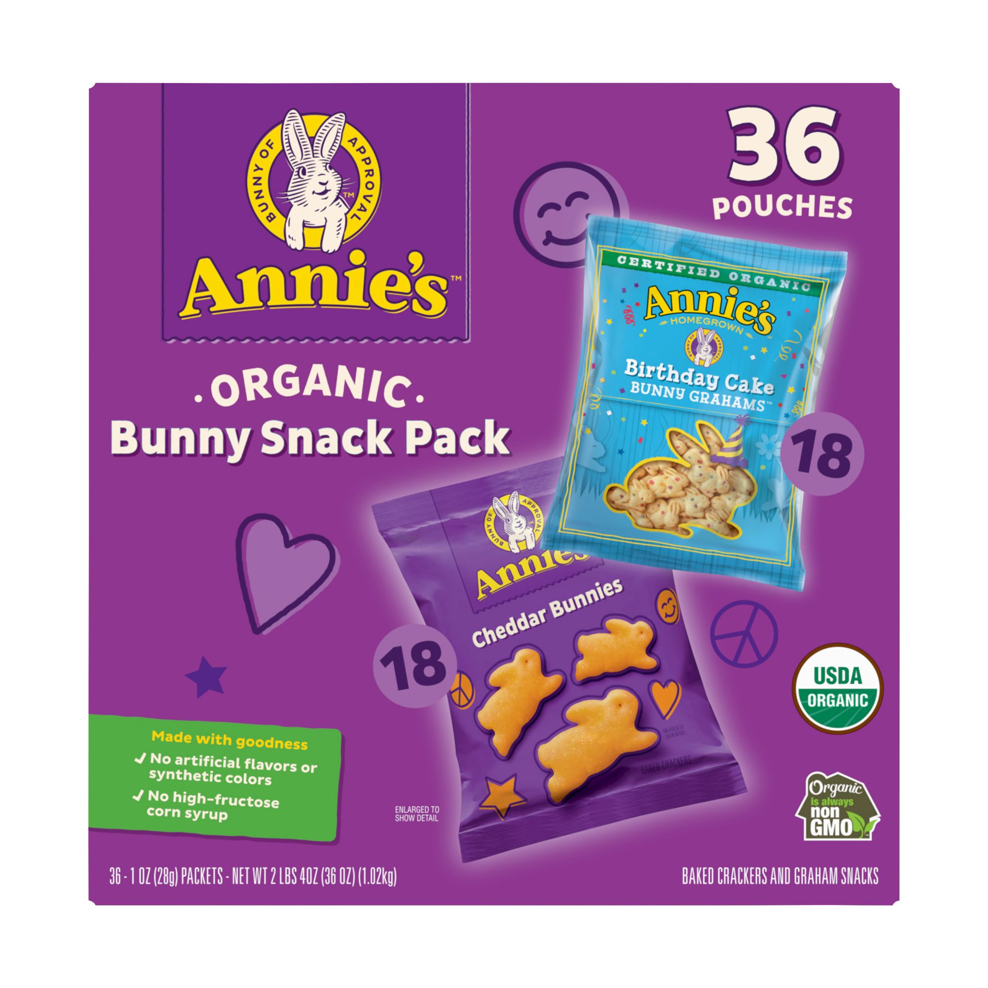 Breakfast Variety Snack Box - 40pk