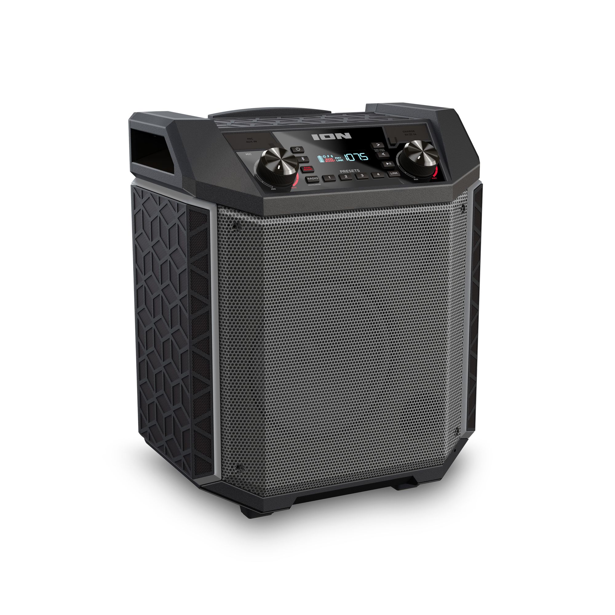 ION Audio Pathfinder Go All Weather Portable Bluetooth Speaker