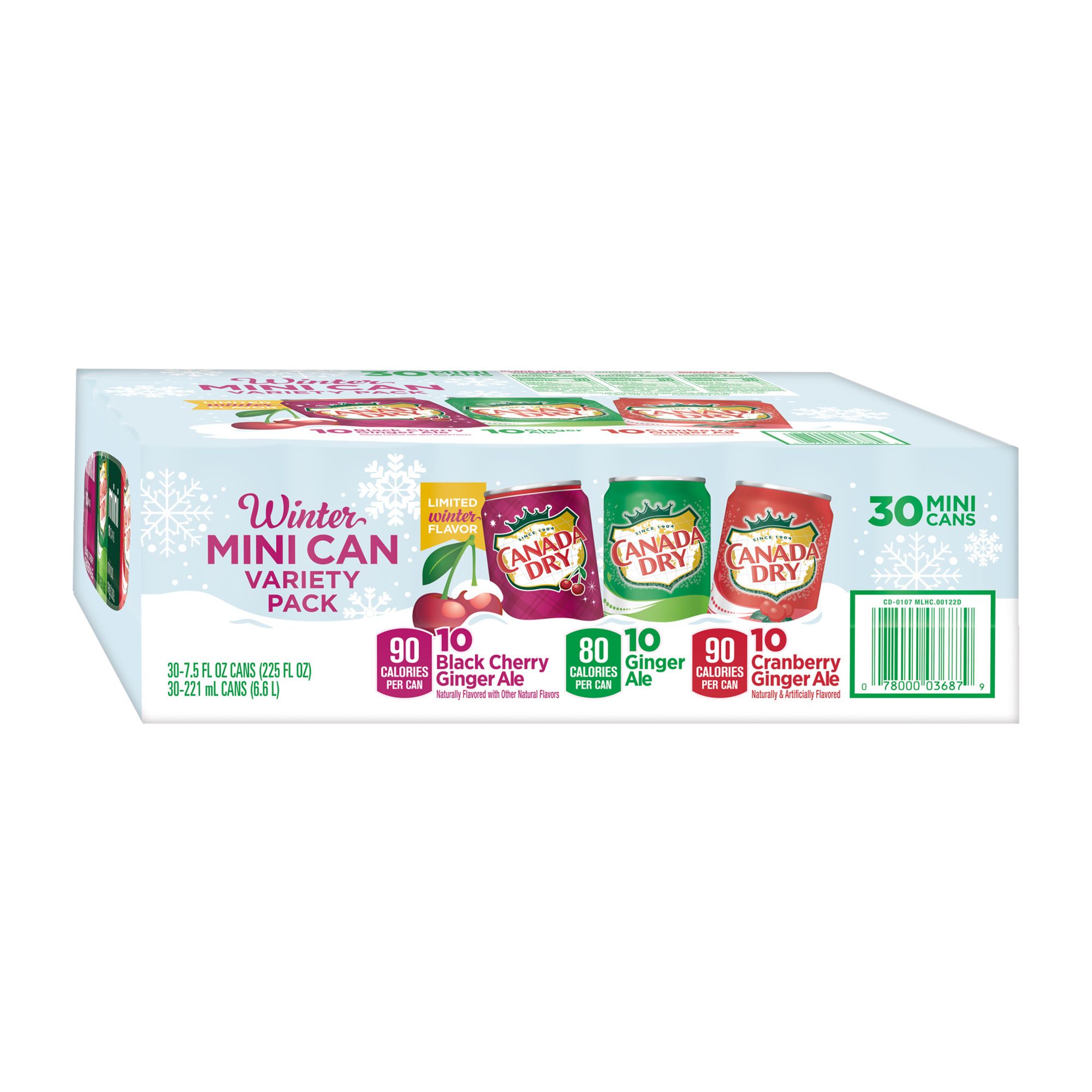 Canada Dry winter variety pack : r/ToFizzOrNotToFizz