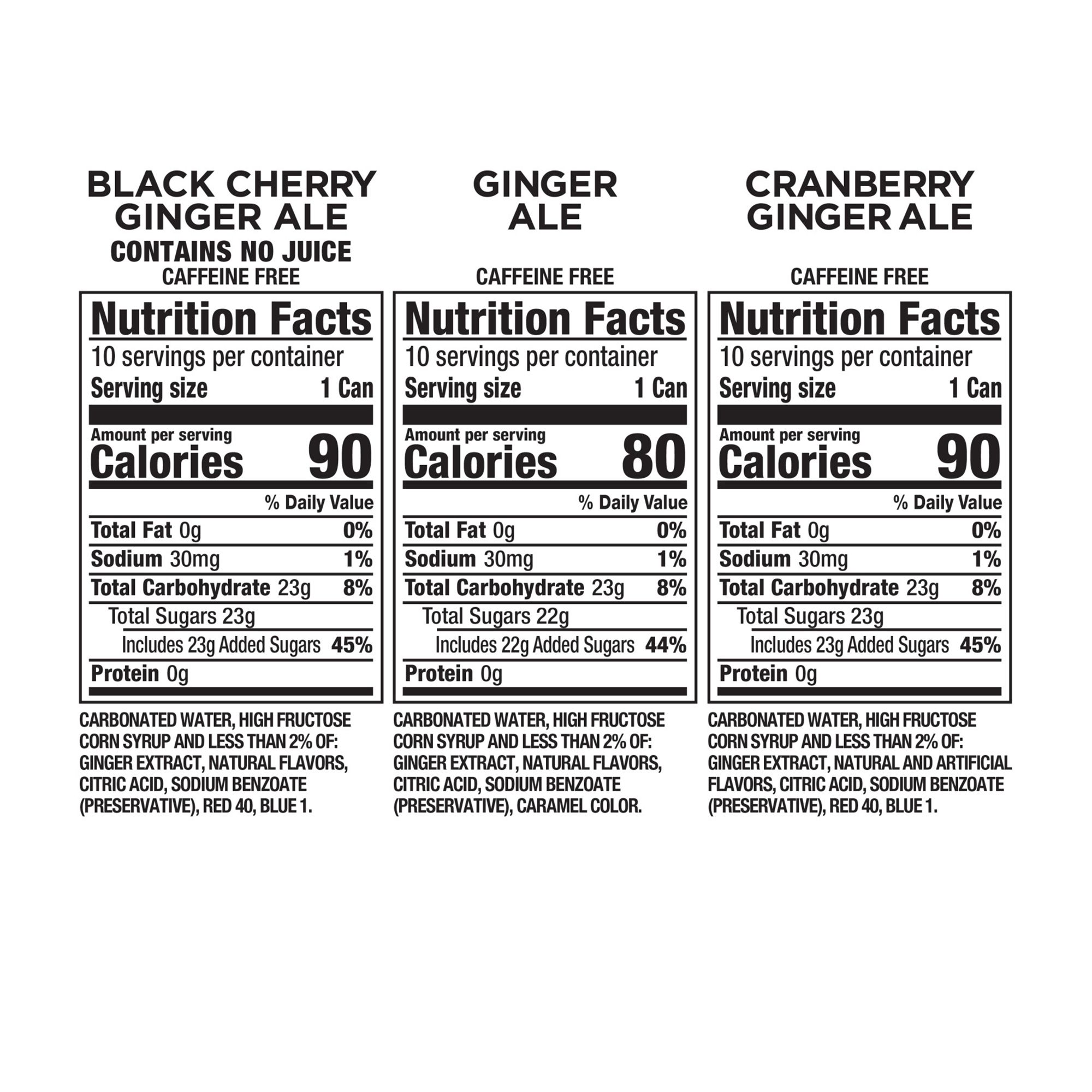 Canada Dry Ginger Ale Winter Variety Pack - 12 fl oz