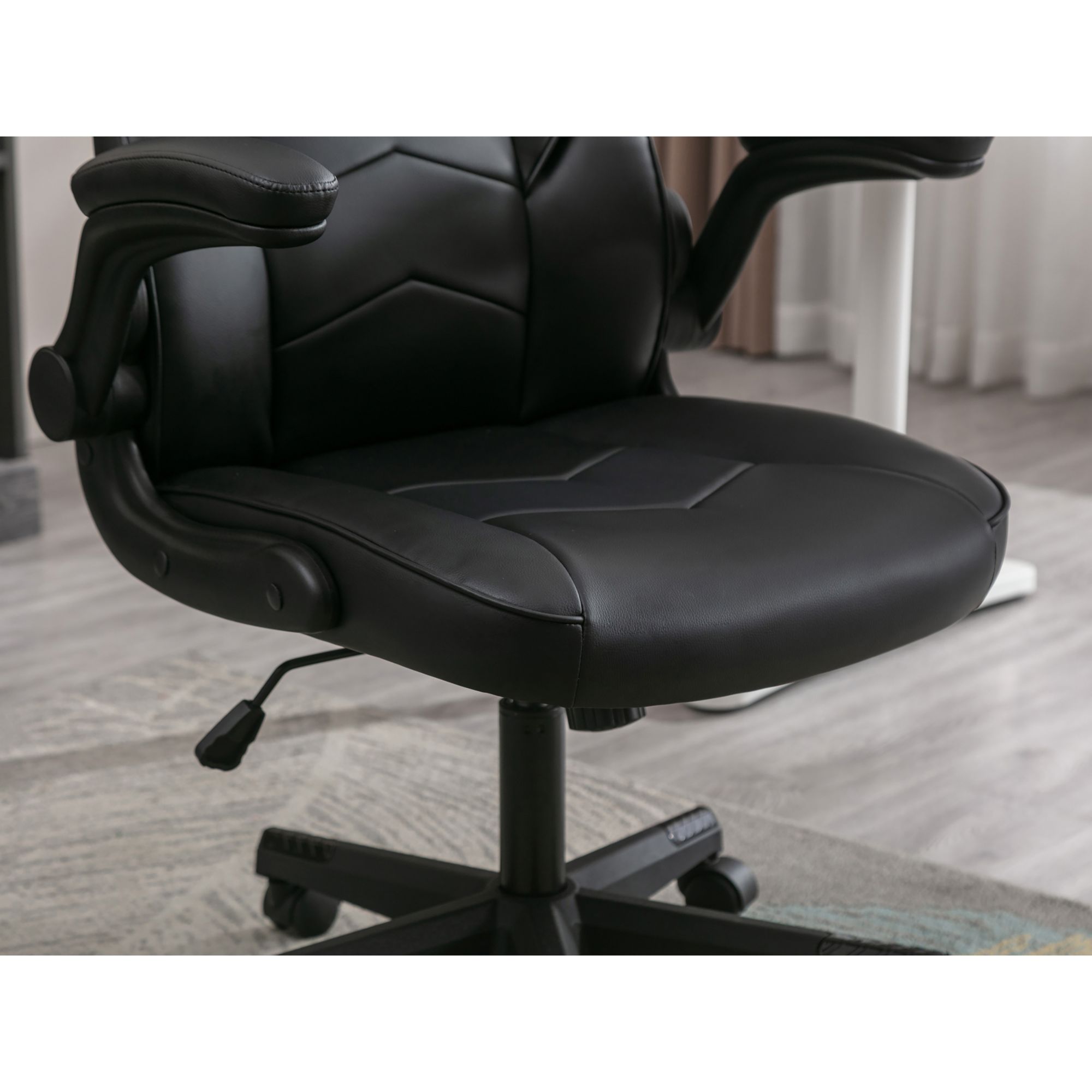 Lifesmart Ergonomic Office and Gaming Chair, Black