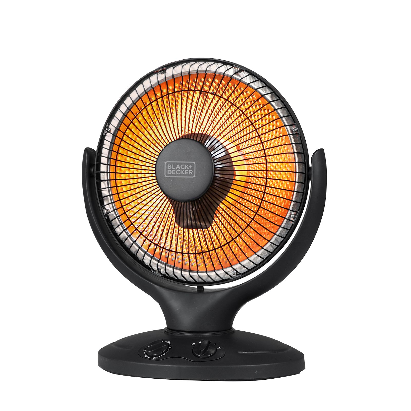 Black + Decker Black Desktop Heater with E-Save Function