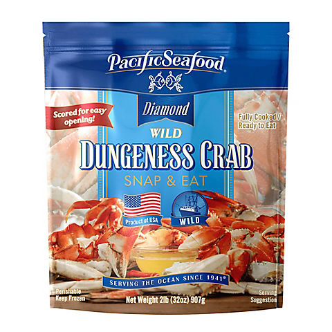 Pacific Seafood Dungeness Crab Legs and Claws, 2 lbs.