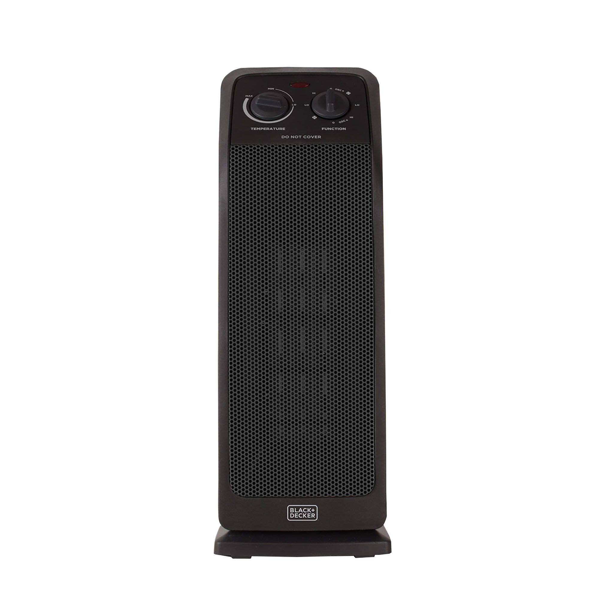 Black+decker Oscillating Digital Controls Ceramic Tower Heater