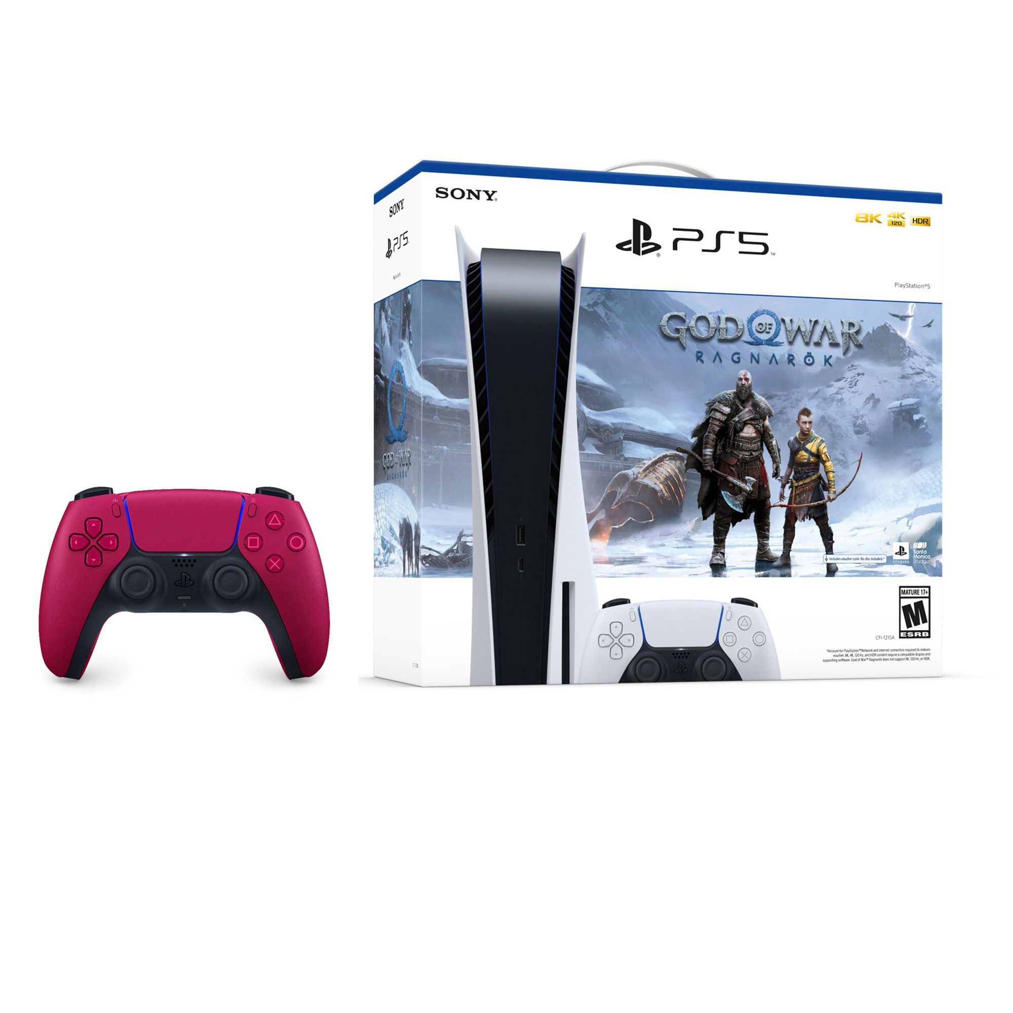 NEW PS5 Playstation 5 God of War SUPER Bundle Disc Console + 3 GAMES +  BONUSES