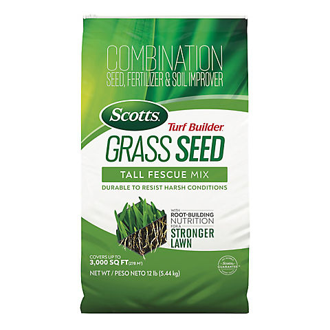 Scotts Turf Builder Grass Seed Tall Fescue Mix, 12 lbs.