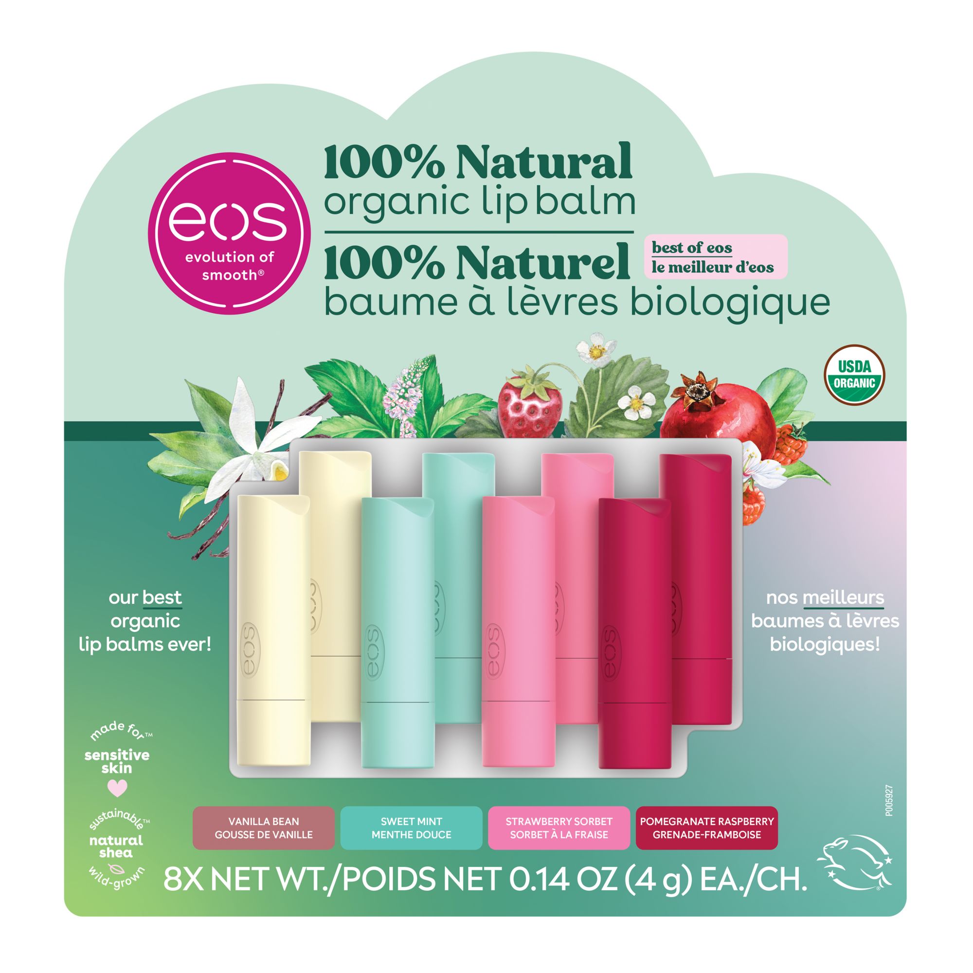 Avalanche Outdoor Supply Co Organic Lip Balm 3 Pack