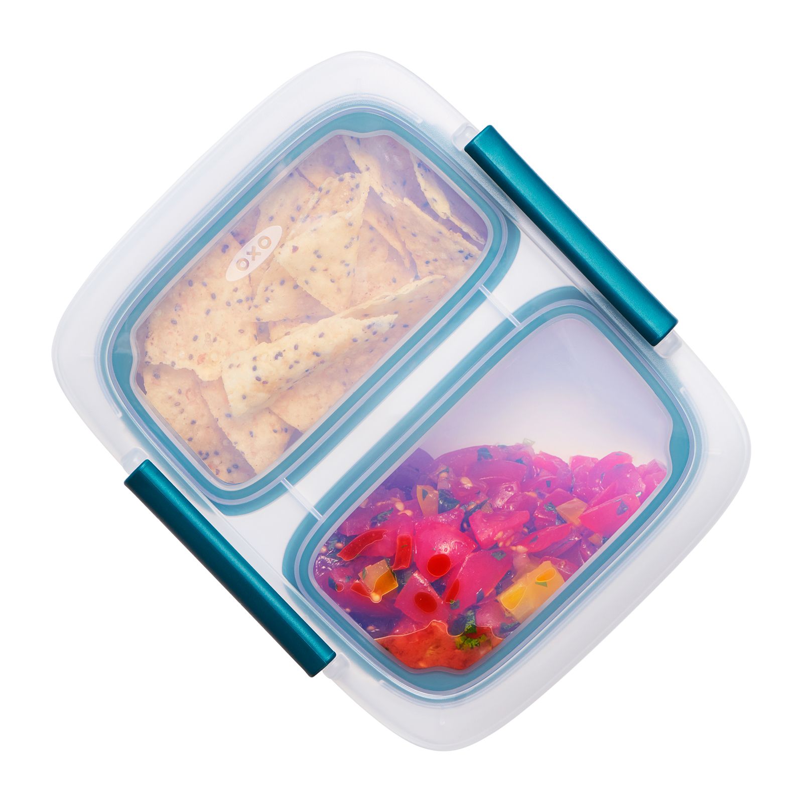 OXO 1.9-Cup Softworks Prep & Go Container with Colander