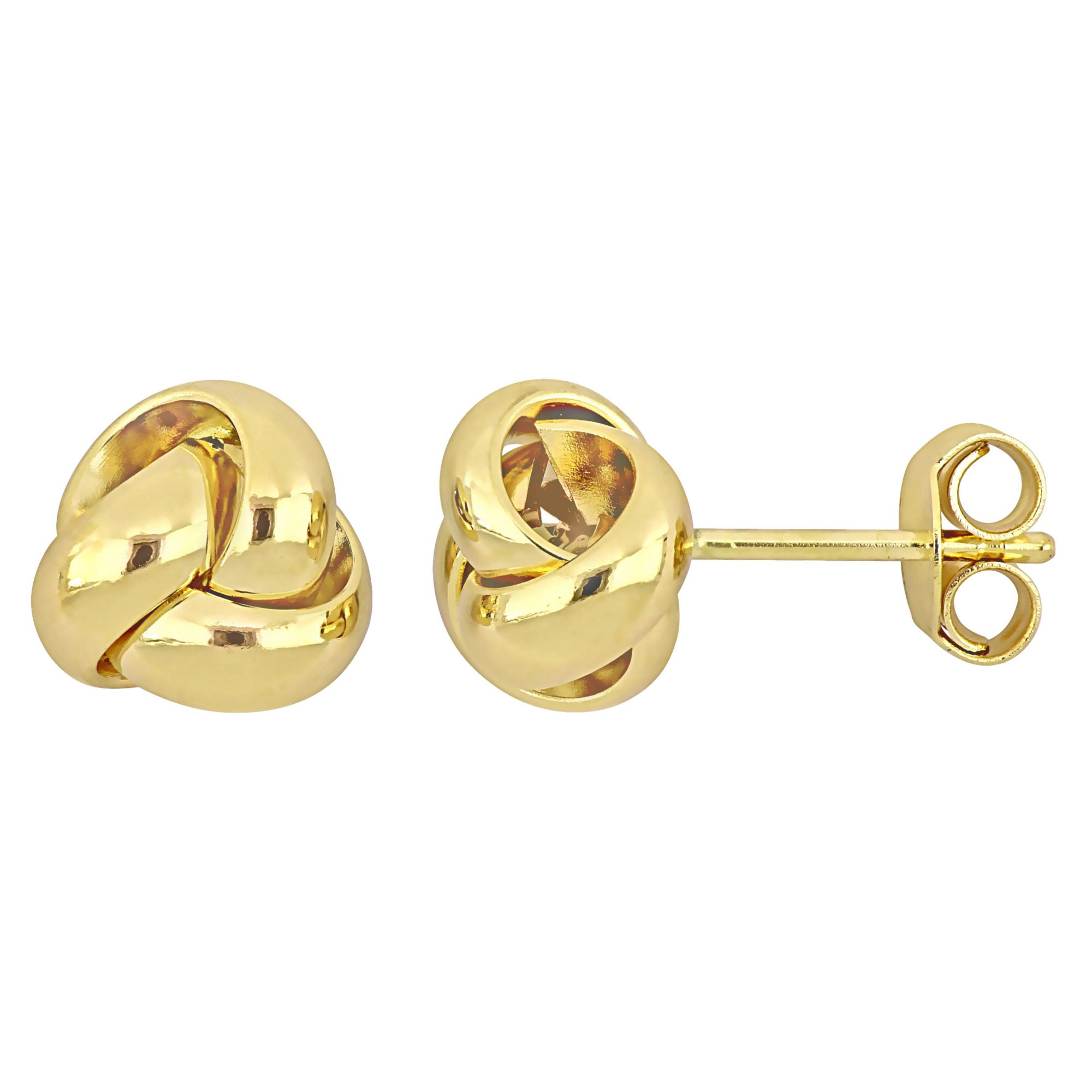 14k gold deals love knot earrings